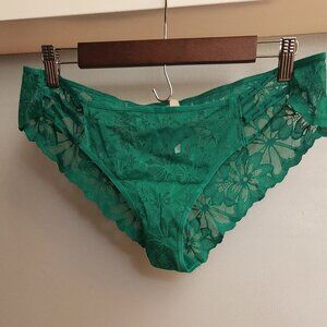 Green Lace Victoria's Secret underwear